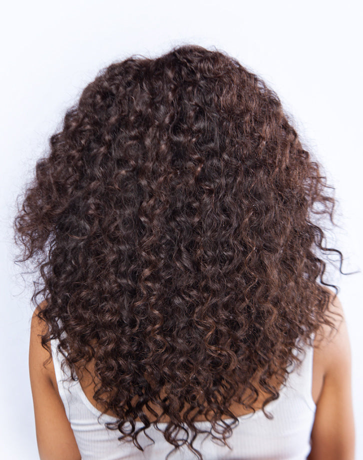 Spiral Wave Weft Hair