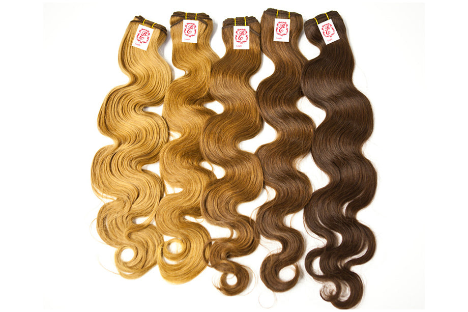 Bleached Body Wave Weft Hair