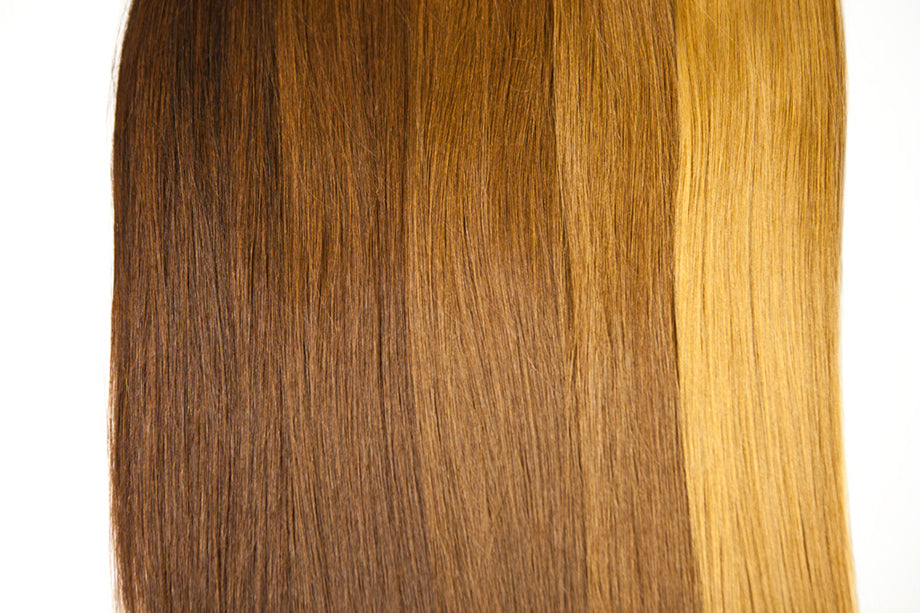 Bleached Straight Weft Hair